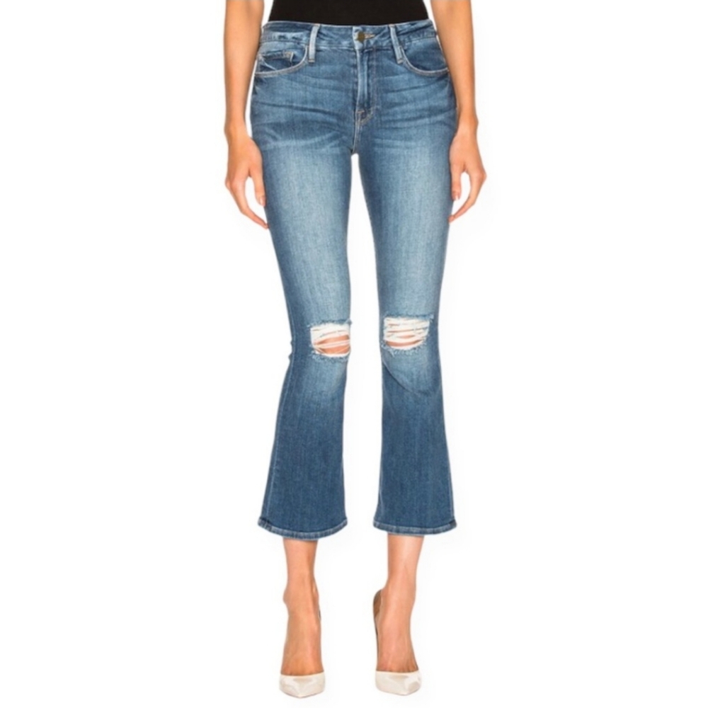 Frame Le Crop Mini Bootcut Jeans